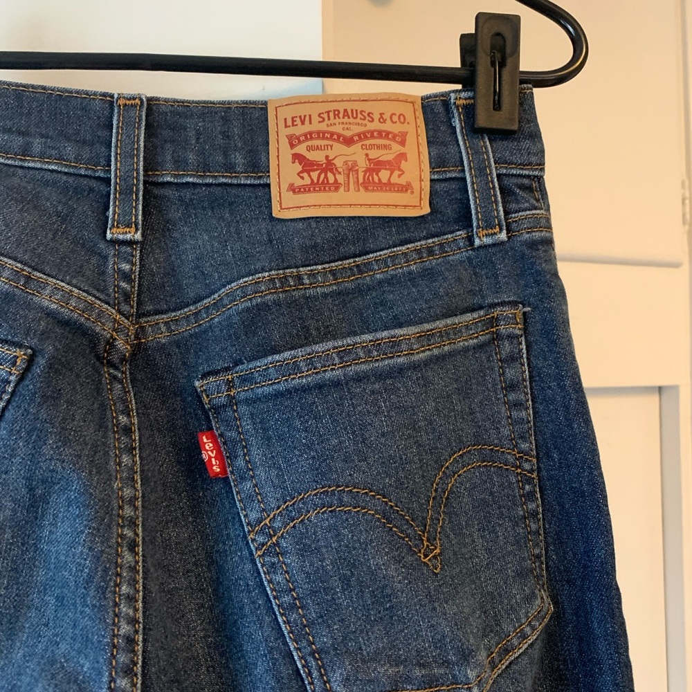Wedgie skinny Levi jeans